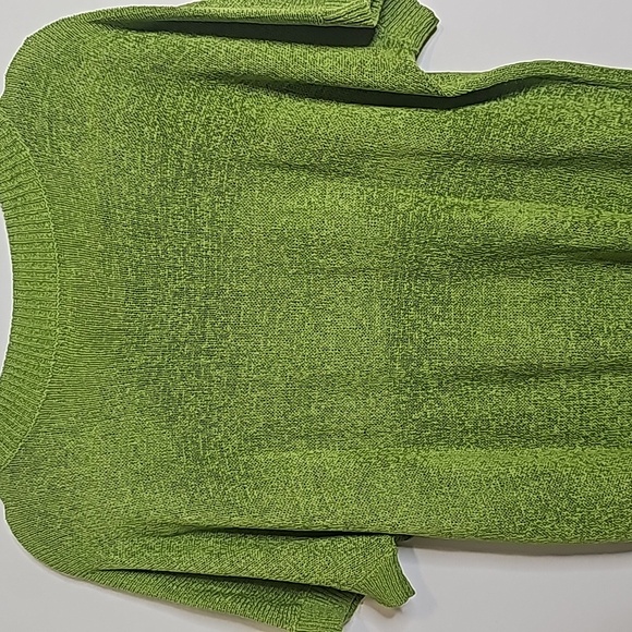 5/25 ❤️ Kori America Boutique Greeb Relaxed Fit Short Sleeve Sweater Top - Picture 9 of 9